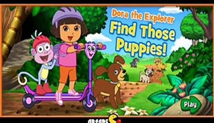 Dora Find Those Puppies 2014-Dora Cartoon - Video-cartoon