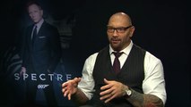 Dave Bautista Talks Spectre & Guardians of the Galaxy 2