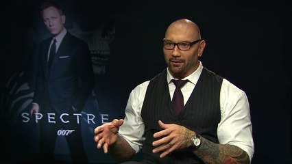 Dave Bautista Talks Spectre & Guardians of the Galaxy 2