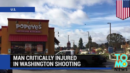 Man drives to fast food restaurant for help after being shot multiple times in Lakewood, Washington