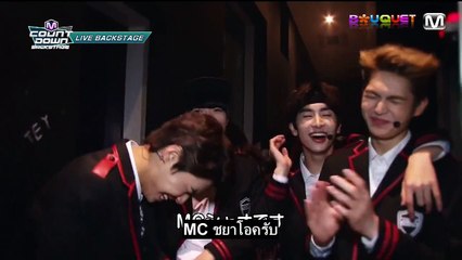 [Thaisub] UP10TION - M Countdown Backstage cut 151106