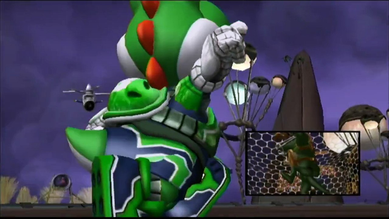 Mario Strikers Charged: Thunder Island (Daisy vs Yoshi) [1080 HD]