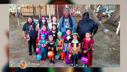 Check out what an Apache leader who protested the Redskins' team name wore for Halloween