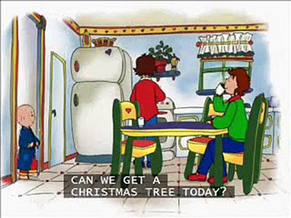 Caillou's holiday movie 2 (caption)