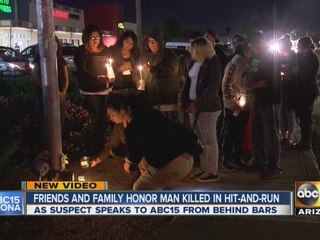 Vigil for man killed in hit-and-run