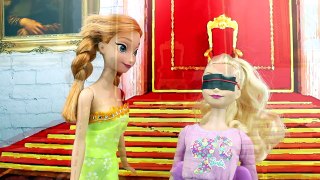 Anna Kisses Hans at Frozen Wedding. Can Kristoff Stop it? Queen Elsa, Snow White & Rapunze
