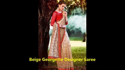 Georgette Sarees by nikvik.com