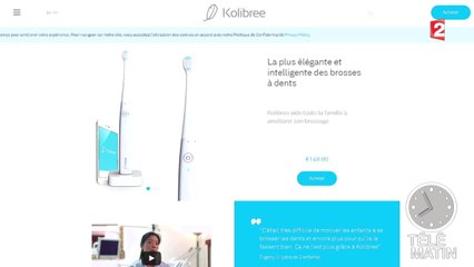 La brosse à dents connectée française - 2015/11/10