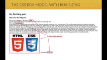 21 The CSS box model Create a Responsive Website using html5 and css3