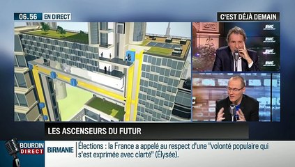 La chronique d'Anthony Morel: L'ère des ascenseurs sans câbles est arrivée - 10/11