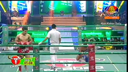 Khmer Boxing | Watcharalek Vs Kla Khunserk | Bayon Boxing | 08 Novmeber 2015