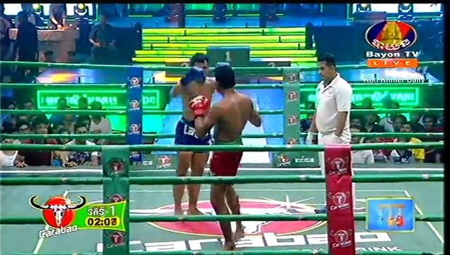 Khmer Boxing | Bird Kham Vs Lao Sinath | Bayon Boxing | 08 November 2015