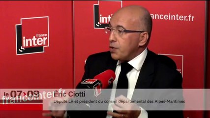 Eric Ciotti : "La mixité, ce n'est pas une valeur"