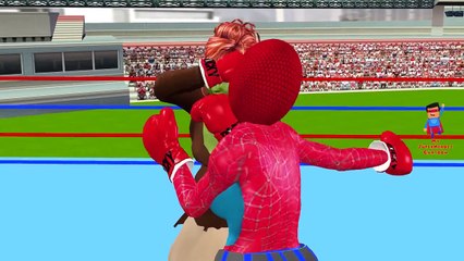 Hulk Vs Spiderman Cartoons Finger Family Children Nursery Rhymes | Epic Rap Battles of His