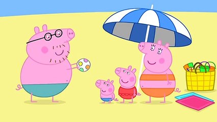 Peppa pig Castellano Temporada 1x46 En la Playa