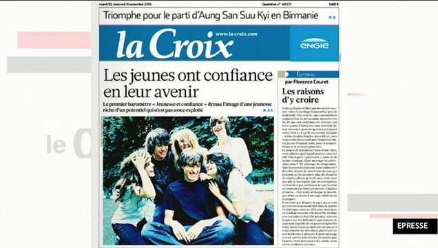 La Revue de Presse du 10 novembre 2015 par Laetitia Gayet