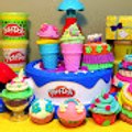 A lot of Play Doh Surprise Eggs Peppa Pig Mickey mouse Donald duck