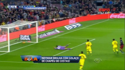 "Os Donos da Bola": debate sobre o golaço do Neymar