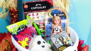 GIANT SURPRISE Halloween Surprise Bucket Basket Barbie Chelsea Ghost Toys Slime Minecraft