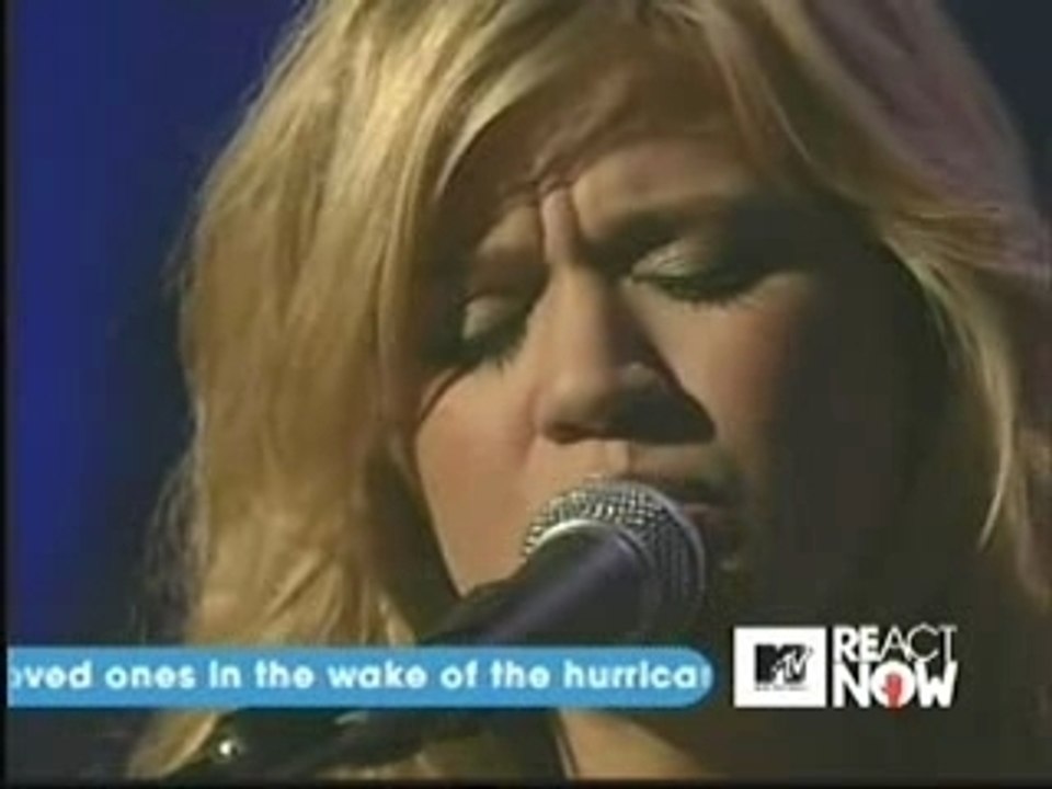 Kelly Clarkson - Shelter @ReAct Now 2005