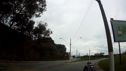Passeio de bicicleta Speed com a família nas rodovias da Serra, Pindamonhangaba, SP, Brasil