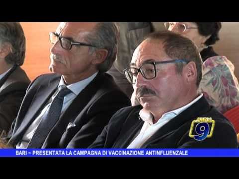 BARI | Presentata la campagna vaccinazione antinfluenzale
