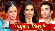 Television Celebs' DIWALI 2015 Wishes | Karishma Tanna | Anita Hassanandani | Raghav Juyal