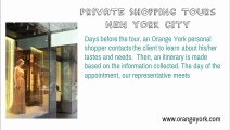 Private Shopping Tours New York City – Orange York