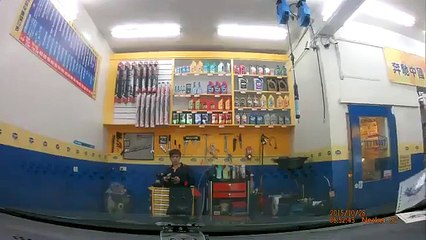Coworker Crushes Mechanic When Pulling Into The BayFunny Entertainment Videos-by Funny Videos Collection