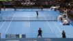 HOT SHOT: Roger Federer vs Jarkko Nieminen Exhibition match