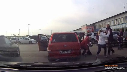 Man Punches Out Rear Windshield In a Rage-Funny Entertainment Videos-by Funny Videos Collection