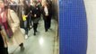 Travel chaos at King's Cross Tube station, London