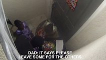 Scumbag Dad Caught Stealing Whole Bowl of Halloween Candy-Funny Entertainment Videos-by Funny Videos Collection