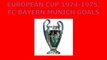 1974 1975 European Cup: FC Bayern Munich Goals (Road to Victory)