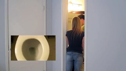 Toothbrush in Toilet Prank