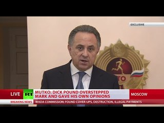 Russian sports minister speaks to RT over WADA doping claims