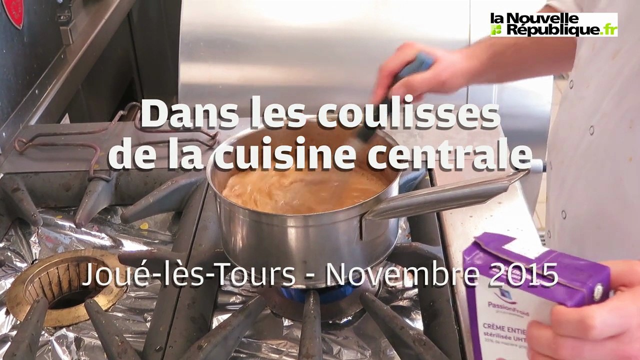 VIDÉO. Joué-lès-Tours (37) : dans les coulisses de la cuisine centrale