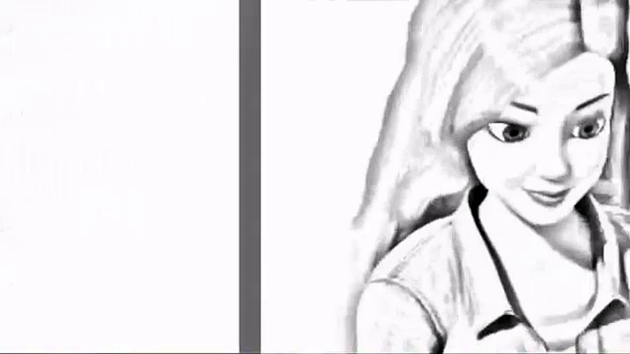 اسهل طريقة للرسم من فلم باربي و فرقة التجسس ج3