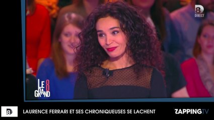 Le Grand 8 : Laurence Ferrari et ses chroniqueuses se lâchent et dansent sur En rouge et noir de Jeanne Mas