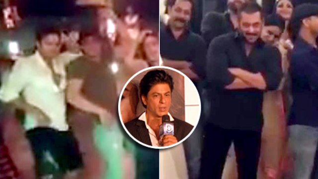Shahrukh Khan -Salman Khan Dubsmash Video | Shahrukh Khan Reacts