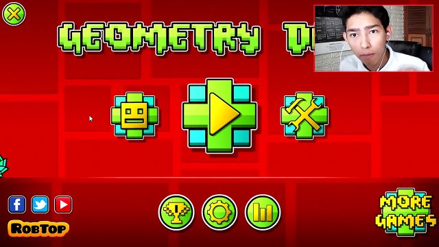 EL DIOS DEL GEOMETRY DASH !! Todos los niveles | Fernanfloo