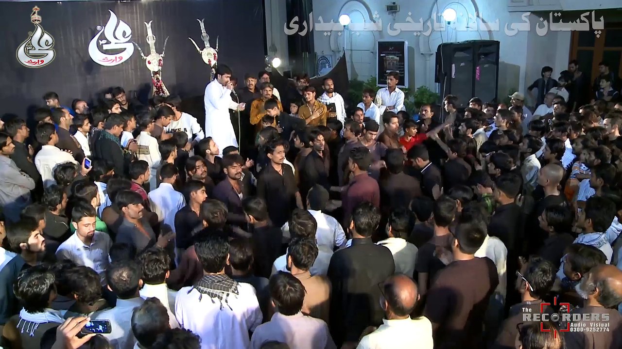 Danish Rizvi Live Noha Khwani At Farhan Ali Waris Shab-e-Bedari 17th Moharram 2015