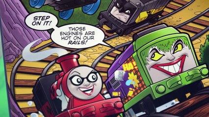 Thomas & Friends MINIS DC Super Friends from San Diego Comic Con SDCC