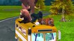 Top Most Amazing Animals Cartoons Singing Wheels On The Bus Go Round And Round Nursery Rhy