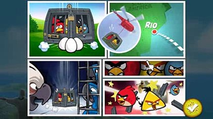 The First Episode of Angry Birds Rio Smugglers Den 30 Levels Game