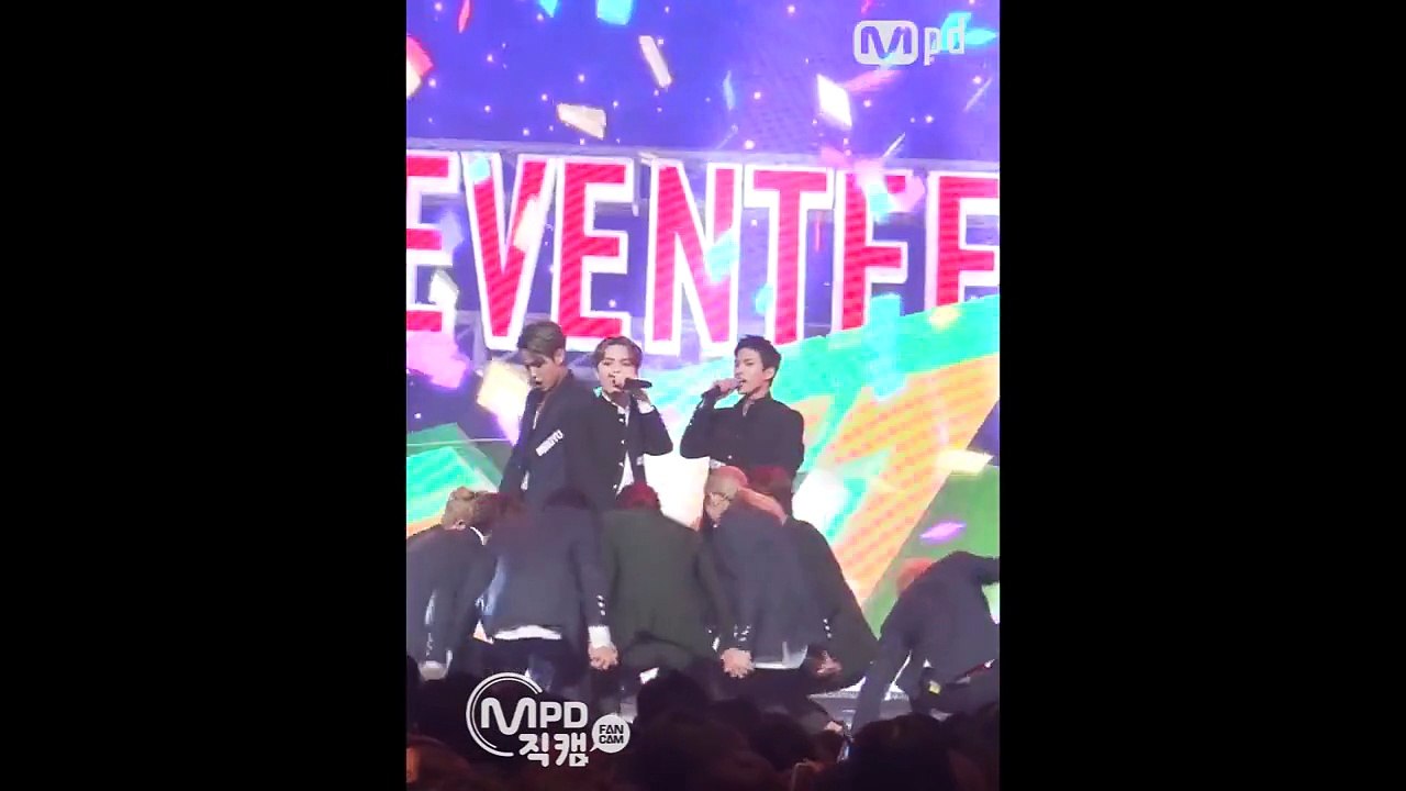 [MPD직캠] 세븐틴 우지 직캠 만세 MANSAE Seventeen Woozi Fancam @엠카운트다운_151001