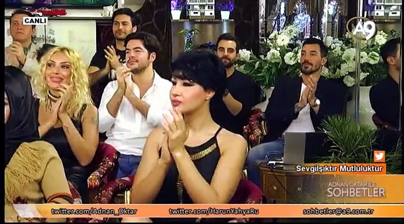 Sırp güzelin Adnan Oktar’la yürek hoplatan dansı!