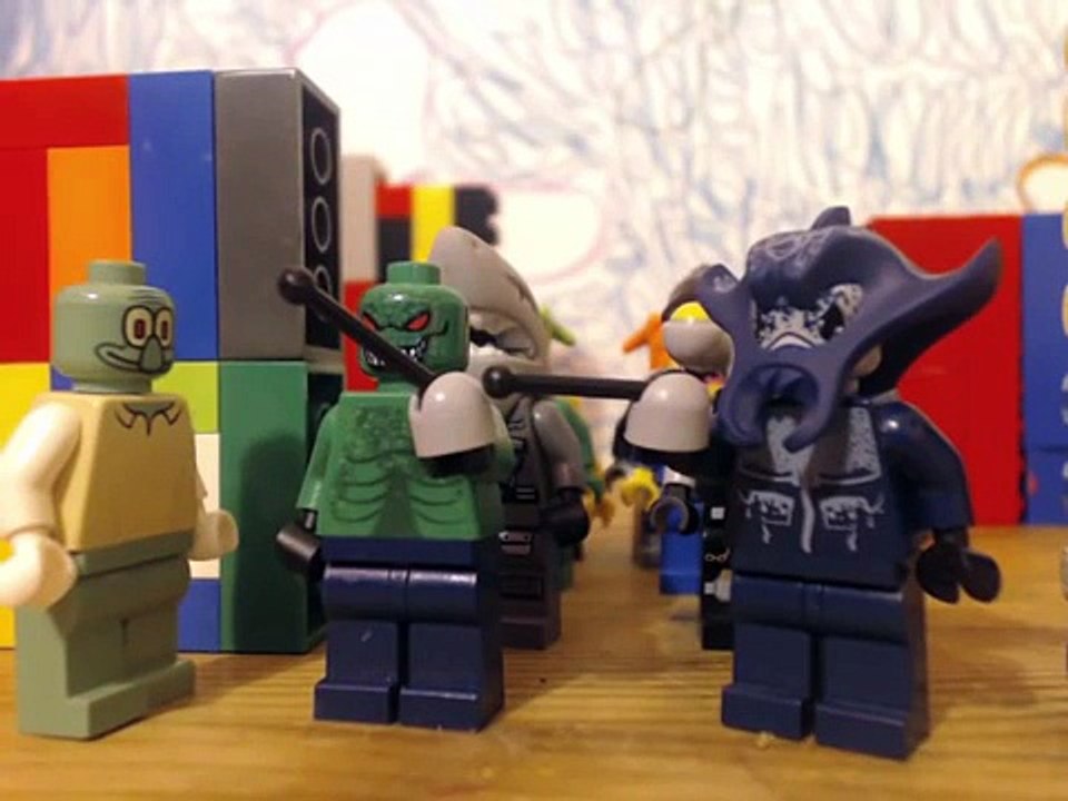 Lego Sponge Bob Square Pants Band Geeks