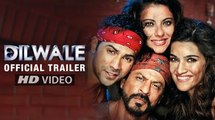 Dilwale Official Trailer 2015 Starring Shah Rukh Khan, Kajol, Varun SURESH Dhawan, Kriti Sanon Full HD