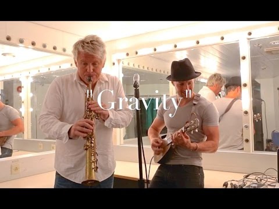 Gravity - John Mayer - Ukulele & Sax cover - Feat. Hayden Smith